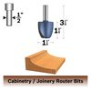 Bosch 1 1/8in x 1 5/8in Carbide Tipped Cove Vertical Raised Panel Bit, small image number 2