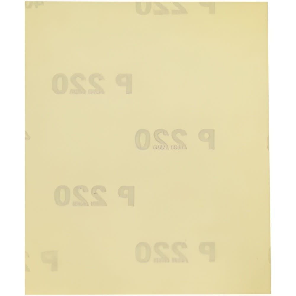 Porter Cable 5-1/2 x 4-1/2 Inch 220 Grit Aluminum Oxide Sanding Sheet 6 Pack, large image number 2