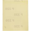 Porter Cable 5-1/2 x 4-1/2 Inch 220 Grit Aluminum Oxide Sanding Sheet 6 Pack, small image number 2
