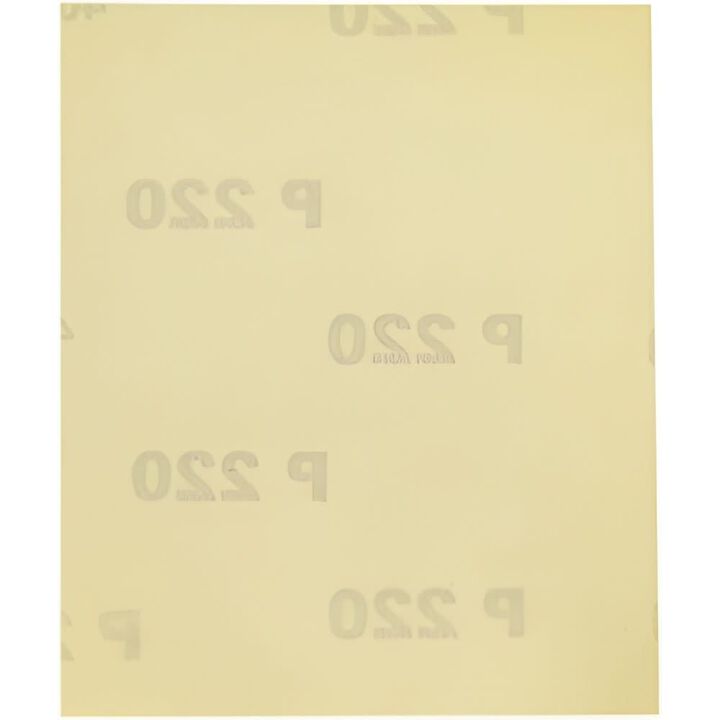 Porter Cable 5-1/2 x 4-1/2 Inch 220 Grit Aluminum Oxide Sanding Sheet 6 Pack, large image number 1