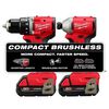 Milwaukee M18 Compact 2-Tool Combo Kit, small image number 2