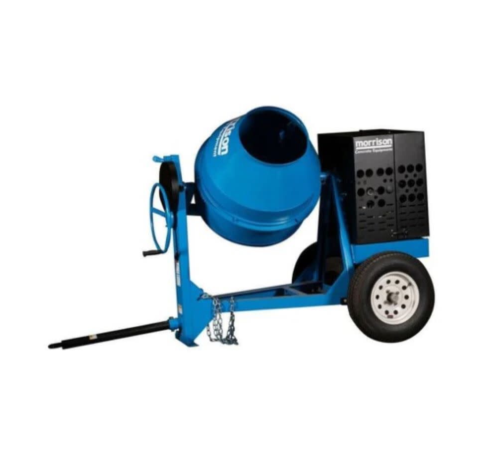 Bartell Morrison Concrete Mixer 7.5 cu ft with Honda GX160, large image number 1