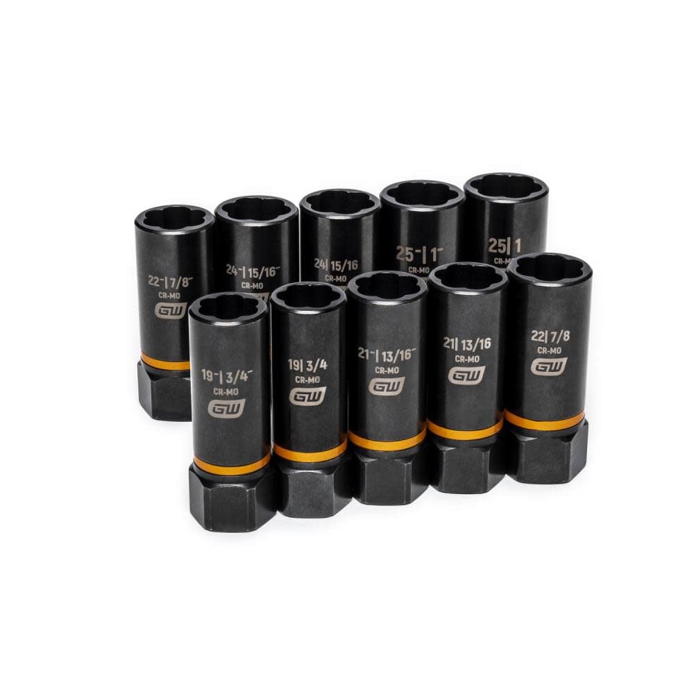 Gearwrench 1 2in Drive Bolt Biter Deep Extraction Socket Set 10pc 86071 Simolary simolary.com 12