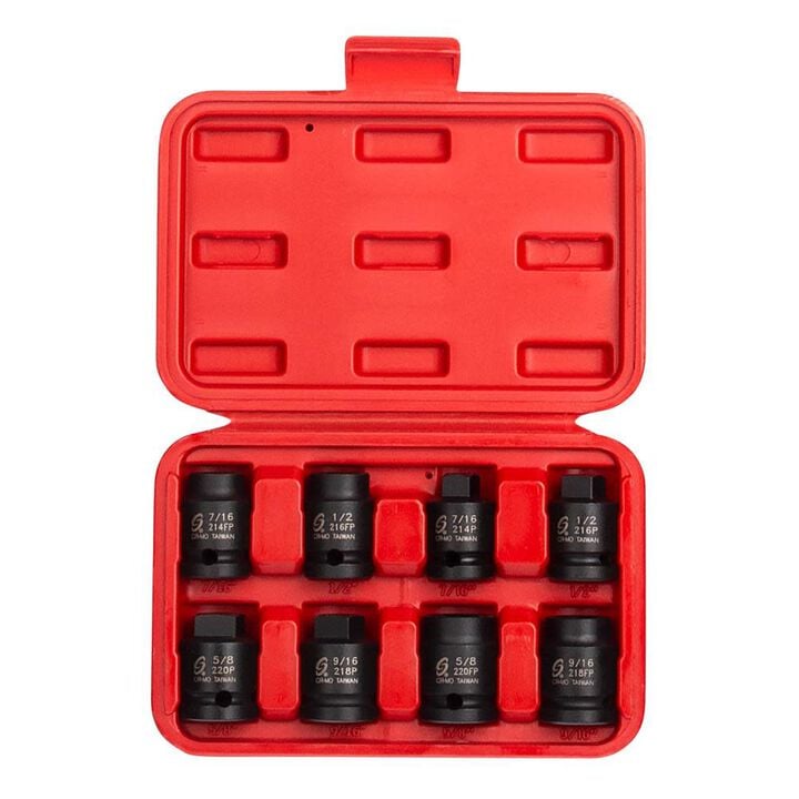Sunex 8 pc. 1/2 In. Dr Pipe Plug Socket Set, large image number 1