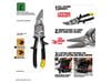 Toughbuilt Right Cut Aviation Snips, small image number 2