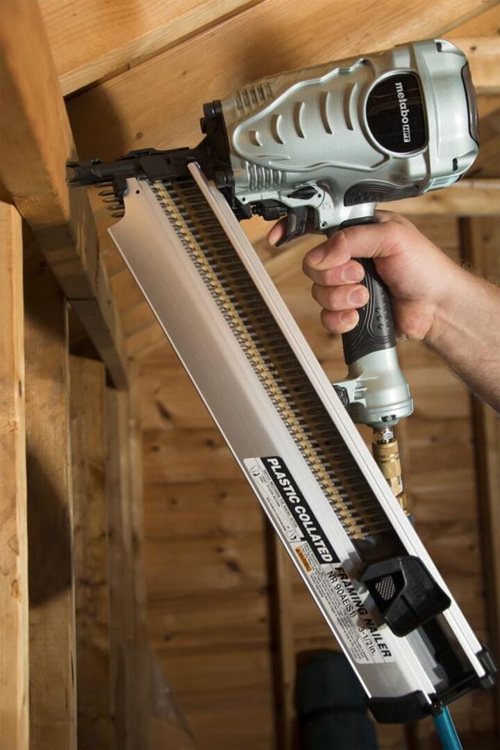 Metabo HPT 3-1/2in Plastic Collated Framing Nailer, large image number 1
