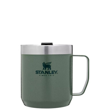 Stanley Stay Hot Camp Mug - Hammertone Green, Camping Gear