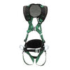 MSA Safety Works V-FORM+ Construction Harness, Standard, Back & Hip D-Ring, Tongue Buckle Leg Straps, Shoulder Padding, small image number 1