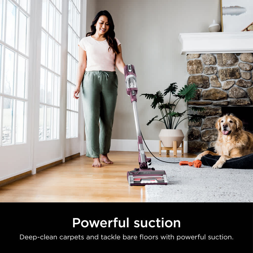 Shark 0.4 Qt 8.6 Inch 120V UltraLight PetPro Stick Vacuum Wine Purple, large image number 2