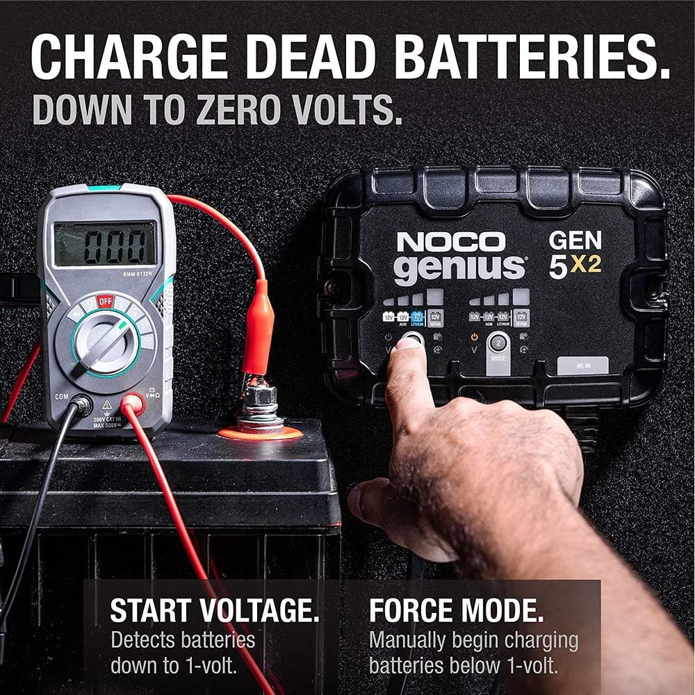 Noco Battery Charger 12V 2 Bank 10A On Board, large image number 5