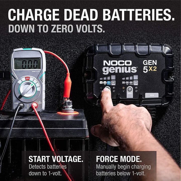 Noco Battery Charger 12V 2 Bank 10A On Board, large image number 4
