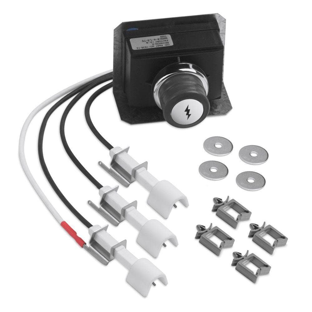 Weber Replacement Igniter Kit for Genesis 310/320 Gas Grill with Front Mounted Control Panel – 7628