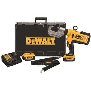 DEWALT 20V MAX Cordless Died Electrical Cable Crimping Tool Kit, large image number 0