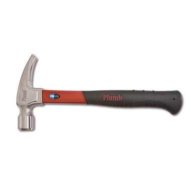 Plumb 16 oz Pro Series Rip Claw Hammer with Fiberglass Handle