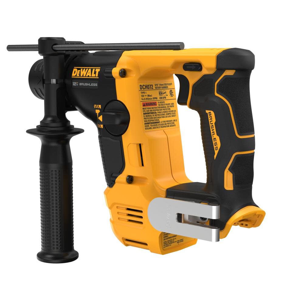 DEWALT XTREME 12V MAX Brushless 9/16in SDS PLUS Rotary Hammer (Bare