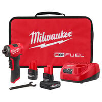 Milwaukee M12 FUEL 1/4 Inch Right Angle Die Grinder Kit