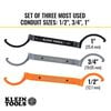 Klein Tools Locknut Wrench Set 3pc, small image number 4