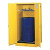 Justrite 55 Gallon Yellow Steel Manual Close Flammable Cabinet, small image number 1