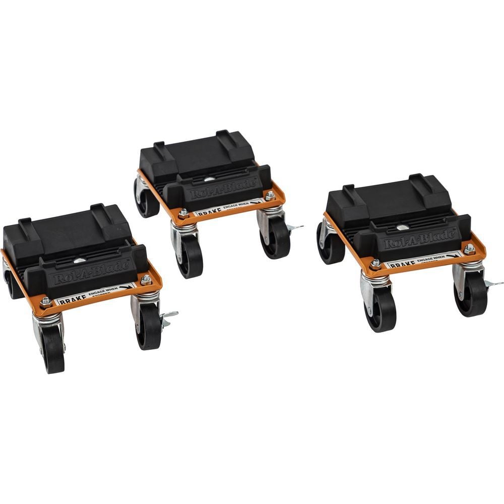 Buyers Products Company SAM Plow Accessories Rol-A-Blade Caster Set 3 Pieces, large image number 2