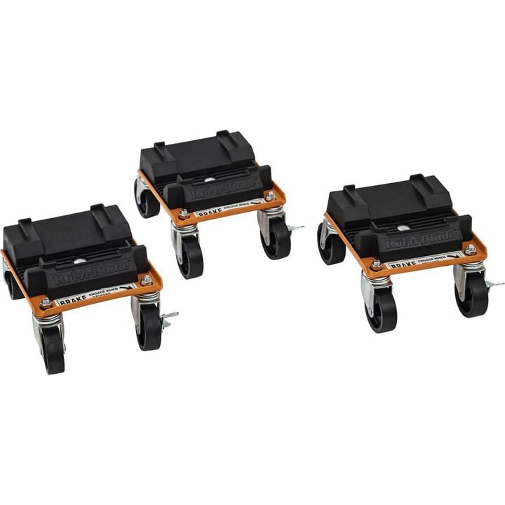 Buyers Products Company SAM Plow Accessories Rol-A-Blade Caster Set 3 Pieces, large image number 1