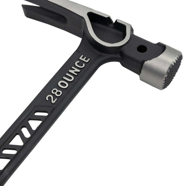 Ox Tools 28 Oz Steel Head Framing Hammer with Ergonomic Non-Slip Grip Handle, large image number 1