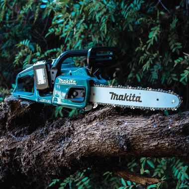 Makita 18V X2 (36V) LXT Lithium-Ion Brushless Cordless 14in Chain Saw Kit (5.0Ah), large image number 2