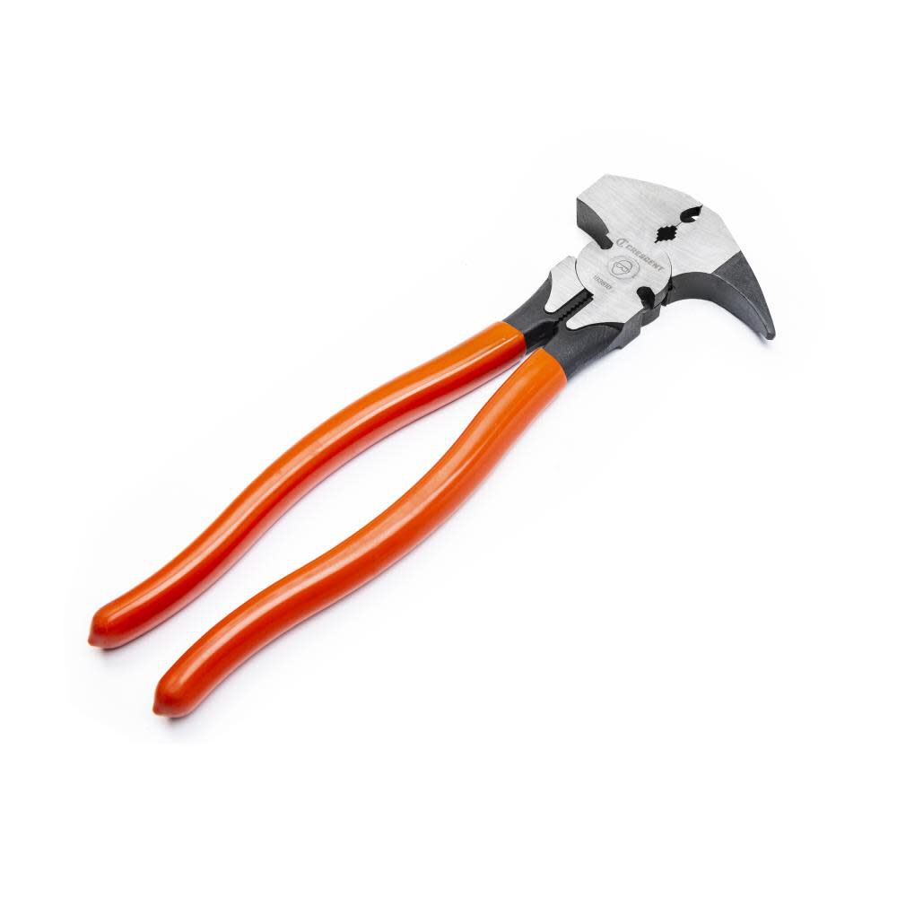 Crescent Fence Tool Pliers 10in Solid Joint Dipped Handle, large image number 5