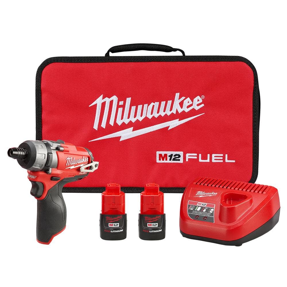 Milwaukee M12 FUEL 2SPD Screwdriver Kit, large image number 1
