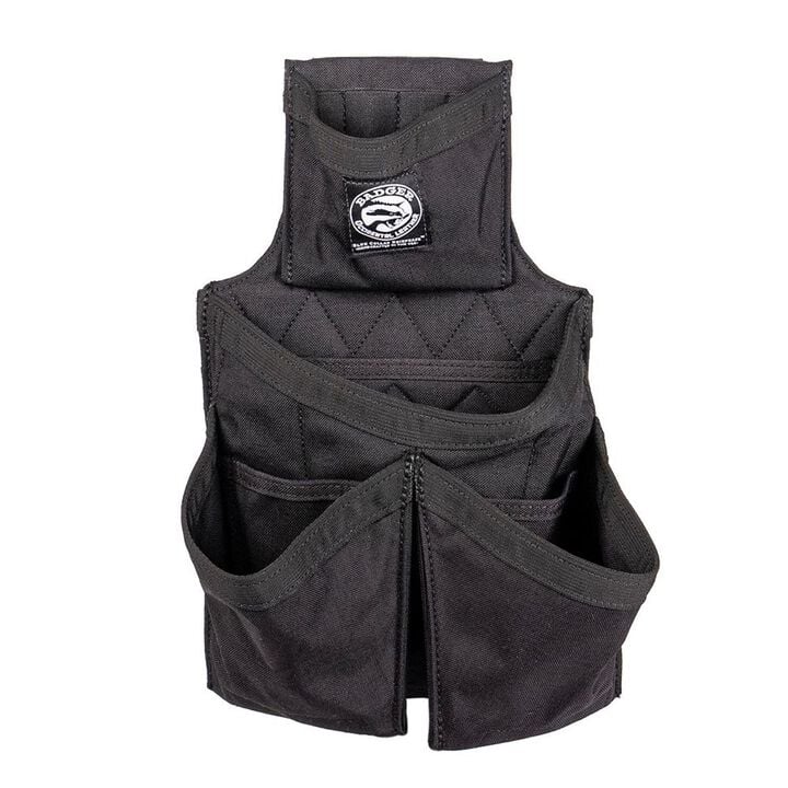 Badger Tool Belts Carpenter Fastener Side-by-Side Bag, Black