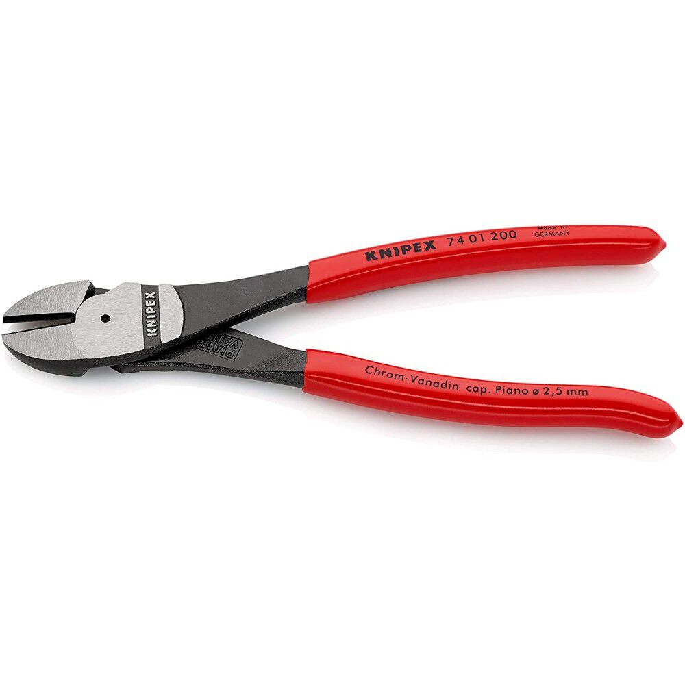 Knipex Diagonal Cutter Plastic Coated Handle 200mm, large image number 2