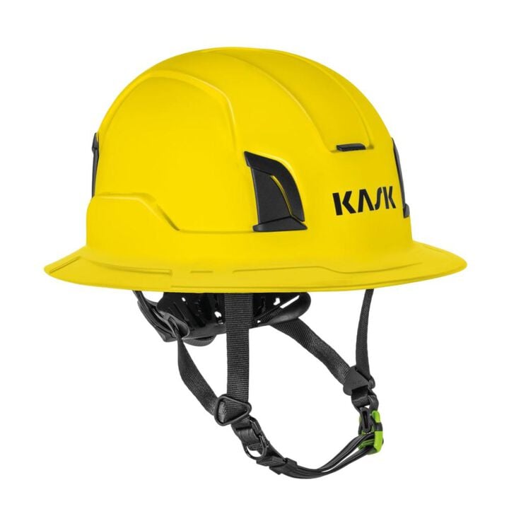 KASK America Zenith X2 Full Brim Safety Helmet Yellow