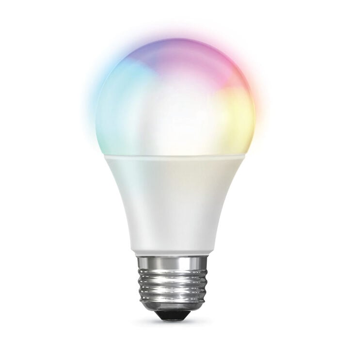 Feit Electric 60W RGBW A19 Alexa Google LED Smart Bulb 1pk, large image number 0