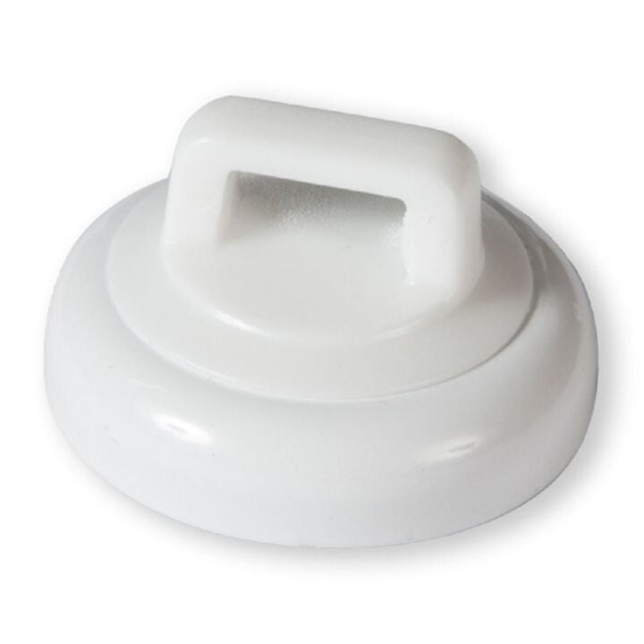 Rack-A-Tiers Mag Daddy Magnetic Zip Tie Mount White 15lb 10pk, large image number 1