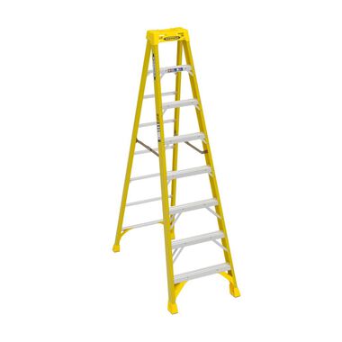 Werner 8 Ft. Type IAA Fiberglass Step Ladder, large image number 0