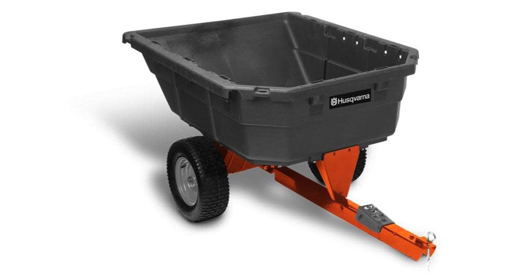 Husqvarna 12.5 Cu. Ft. Poly Swivel Dump Cart – 584 40 19-01