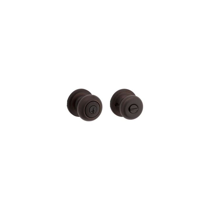 Kwikset Venetian Bronze Signature Series Keyed Entry Juno Door Knob, large image number 5