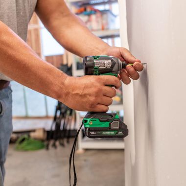 Metabo HPT 18V Cordless Triple Hammer Impact Driver 2Ah Batteries Kit, large image number 12