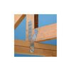 Simpson Strong-Tie 18 Gauge G90 Zinc Galvanized Hurricane T-Shaped Strap, small image number 2