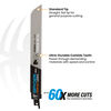 Spyder 9 Inch 10 TPI Metal Cutting Carbide Toothed Reciprocating Saw Blade, small image number 2