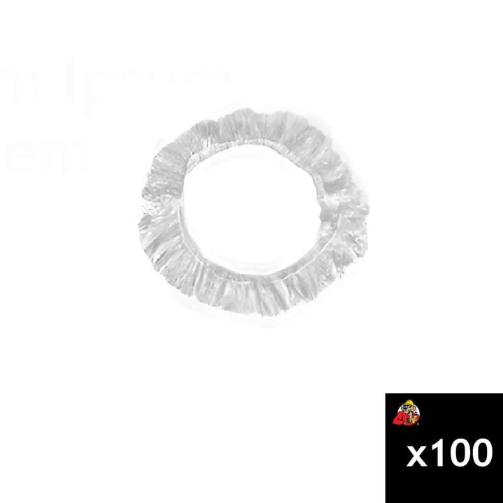 Johndow 5 x 16 Inch Steering Wheel Covers 100 Pieces