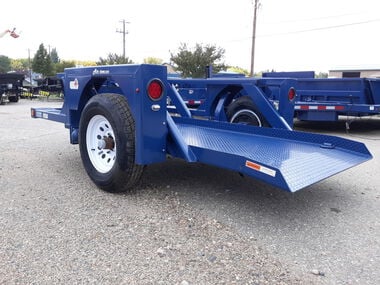 Air-Tow Trailers 8'6in Drop Deck Flatbed Trailer 52in Deck Width - 3500# Capacity, large image number 9