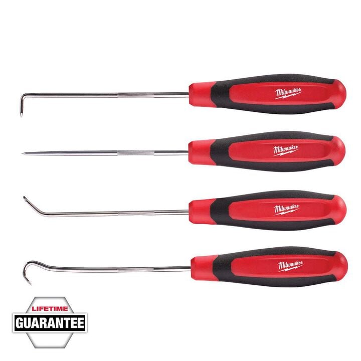 Milwaukee 4pc Hook & Pick Set