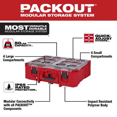Milwaukee PACKOUT Deep Organizer