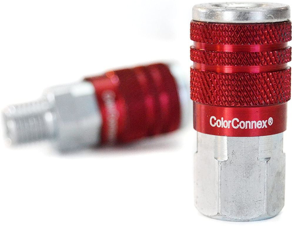Legacy 1/4 In. NPT Quick Connect Hose Type D Coupler & Plug 14 Piece Kit, large image number 2