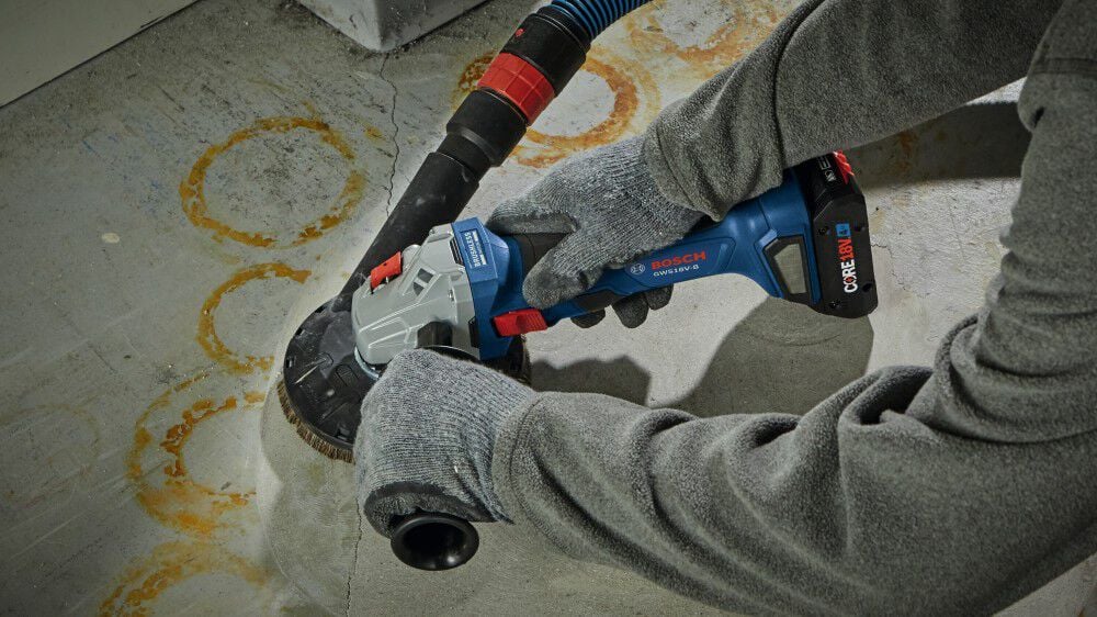 Bosch 18V Angle Grinder Kit 4-1/2 Inch Reconditioned, large image number 8