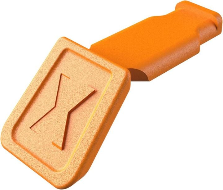 Knipex Green, Dark Gray, Orange, White and Violet ColorCoded Clips, 10 Pack, large image number 3