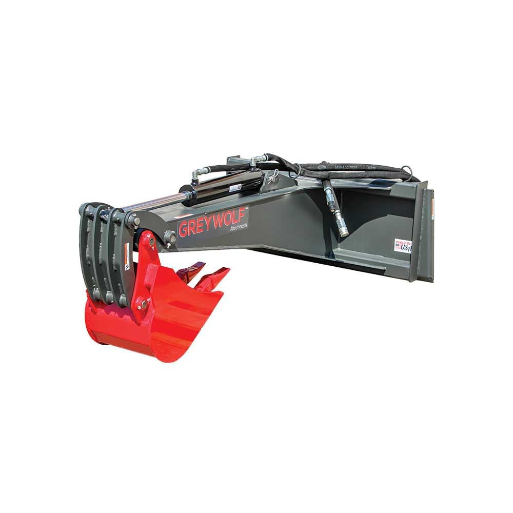 GreyWolf Attachments 12 Inch Skid Steer Backhoe Attachment, large image number 1