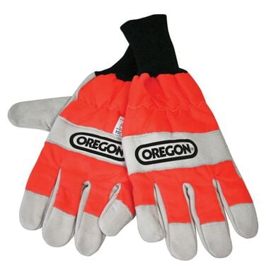 Oregon Large Chain Saw Safety Gloves, large image number 0