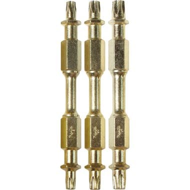 Makita Impact Gold (2-1/2 in.) Torx Double-Ended Power Bit Set (3-Piece)