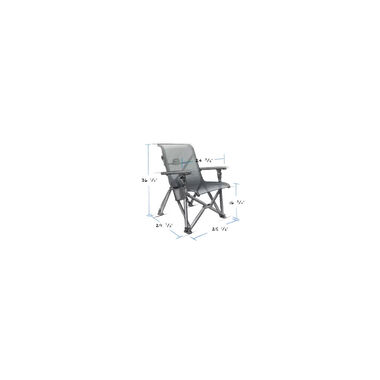 Yeti TrailHead Camp Chair Navy Blue, large image number 9